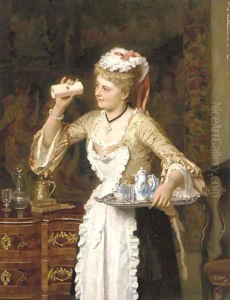 An inquisitive maid - view 1