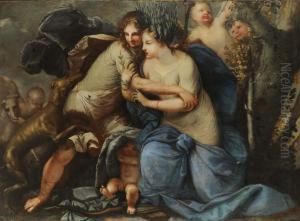 Apollo E Dafne by Pietro Liberi