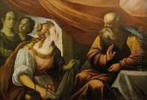 Philosophe Refusant Un Present by Pietro Liberi