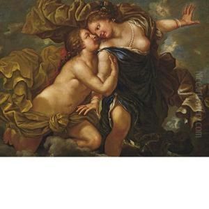 Giove E Callisto by Pietro Liberi