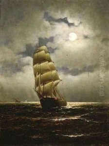 Moonlight at Sea by William Coulter