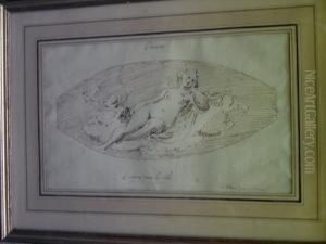 Venus Et L'amour by Pietro Liberi