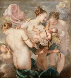 L'educazione Di Cupido by Pietro Liberi