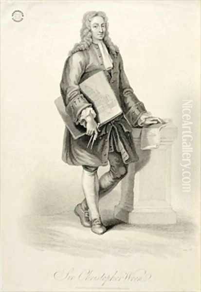 Sir Christopher Wren 1632-1723 - view 1