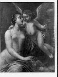 Venus Et L'amour. by Pietro Liberi