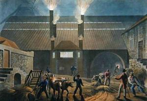 Exterior of the Boiling House by William Clark