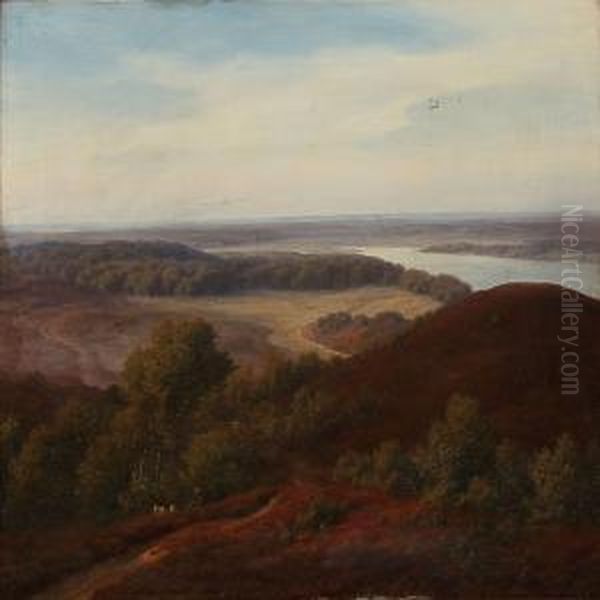 Landscape With A Shepherd And Sheep - view 1