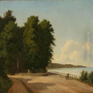 Summer Day At Emiliekilde, Denmark by Georg Emil Libert