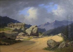 Chemin Dans Les Montagnes Chemin Dans Les Montagnes