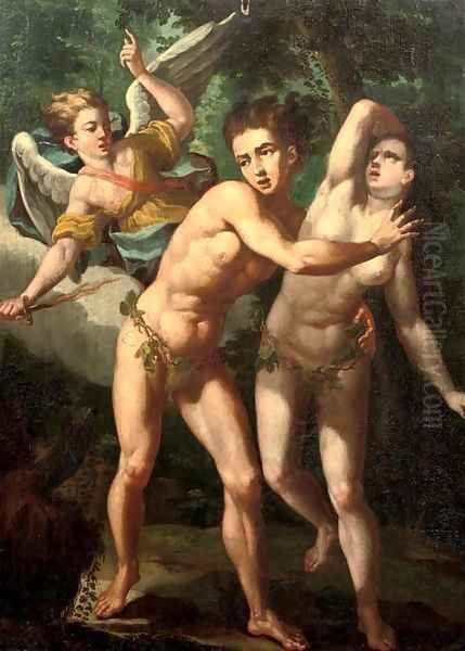 The Expulsion from Paradise - view 1