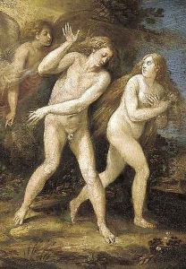 The Expulsion of Adam and Eve from the Garden of Eden by Giuseppe Cesari