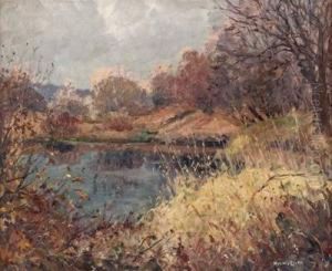 Elbteich Im Herbst by Hans Licht
