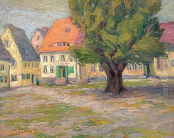 Plac W Malym Miasteczku - view 1