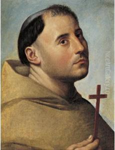 Monk With A Cross
