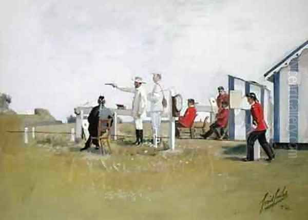 The Pistol Range Bisley Camp - view 1