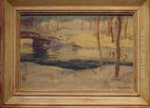 Adirondack Brook by Jonas Lie