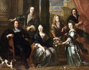 Portrait of a Family by Jan Anthonie Coxcie