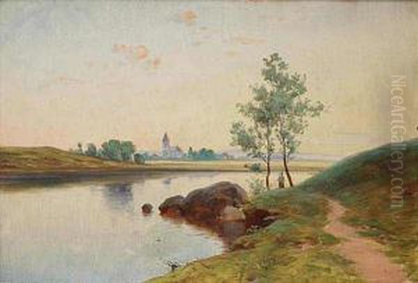 A Landscape From The Elbe Basin - view 1