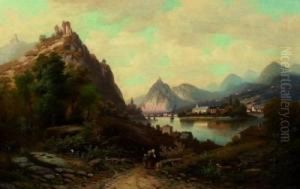 Der Rhein Mit Rolandsbogen