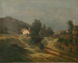 Sommerlandschaft. by Adolf Heinrich Lier