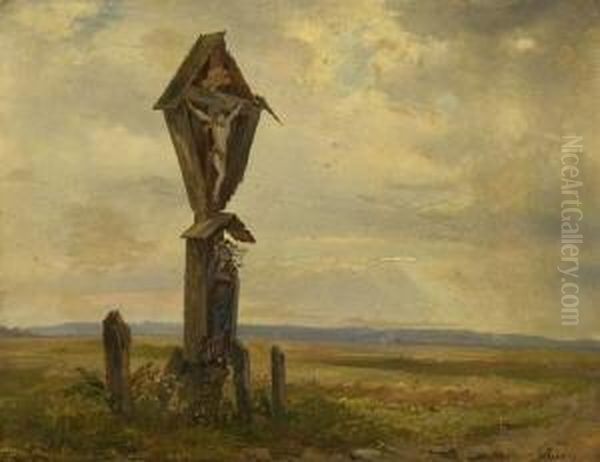 Feldkreuz Bei
Abendstimmung. - view 1