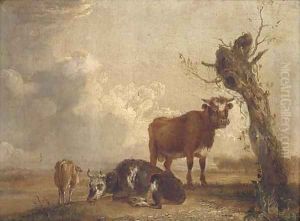 Cattle in a landscape by Aelbert Cuyp