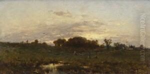 Sommerlandschaft Bei
Abendstimmung. Sommerlandschaft Bei
Abendstimmung.