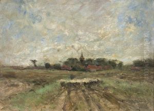 Blick Auf Eindorf by Helmut Liesegang