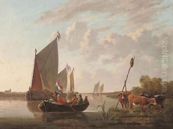 Departing from the riverbank - view 1