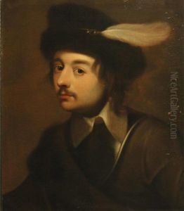 Man In A Gorget And Plumed Hat