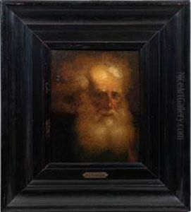 Portrait Eines Alten Mannes by Jan Lievens