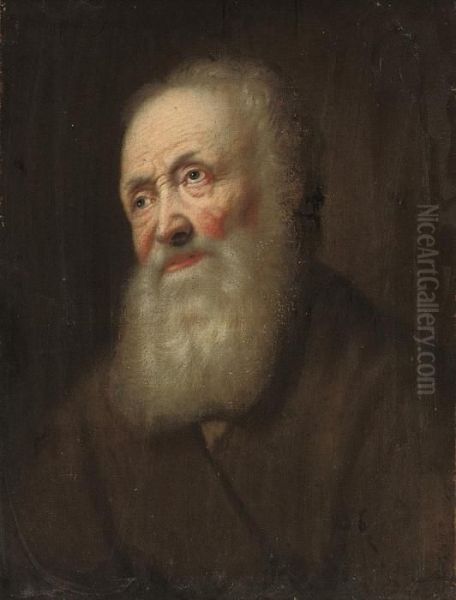 Head Of An Old Man by Jan Lievens