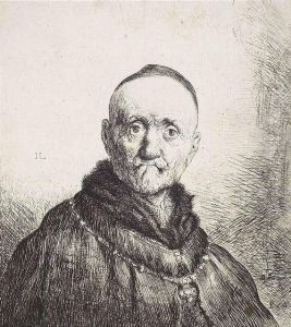 Half Length Portrait Of An Oriental by Jan Lievens