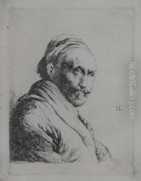 Bust Of An Old Man - view 1