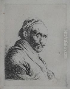 Bust Of An Old Man by Jan Lievens