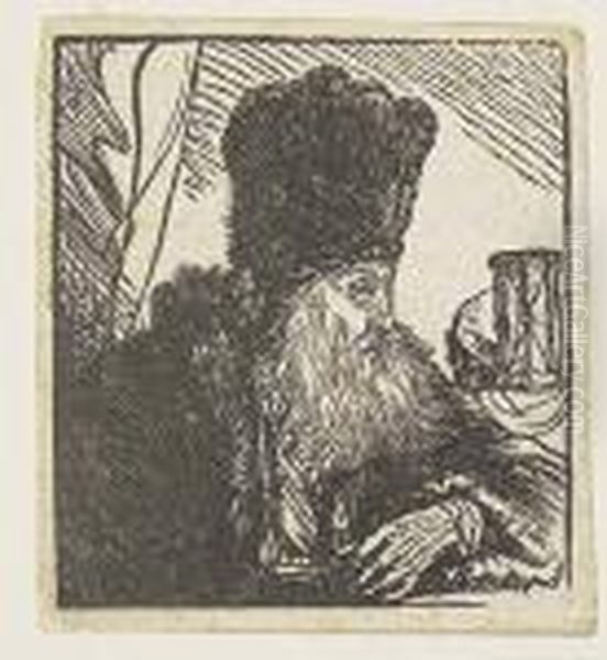 Philosopher With An Hourglass - view 1