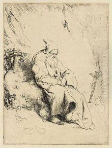 The Hermit (holl.16) by Jan Lievens