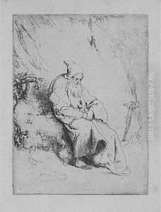The Hermit (holl.16) by Jan Lievens
