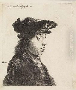 Bust Of A Young Man, Facing Right<</b> Bust Of A Young Man, Facing Right<</b>