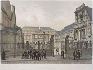Palais des Beaux Arts Paris by Nicolas-Marie-Joseph Chapuy