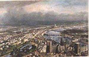 General Aspect of London by Nicolas-Marie-Joseph Chapuy