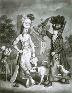 Miss Wicket and Miss Trigger by John Collet