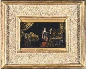 Judith With The Head Of Holofernes by Giacomo (or Jacopo) Tarchiani