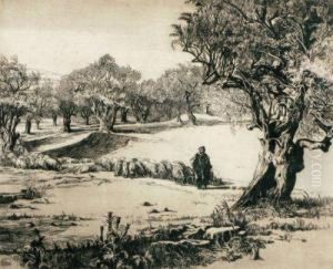Moses The Shepherd by Ephraim Moshe Lilien