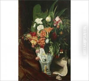 Flower Vase by Arvid Liljelund