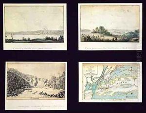 North American Scenes and a map of New York