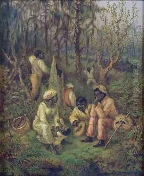 Fugitive Slaves in the Dismal Swamp - view 1