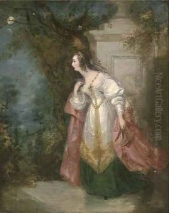 The secret tryst by Fanny Corbaux