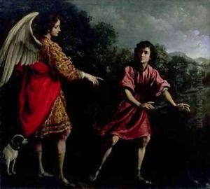 Tobias and the Angel by Francesco Corradi
