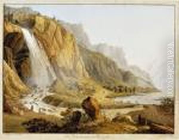 Vue De La Cascade De Pissevache - view 1